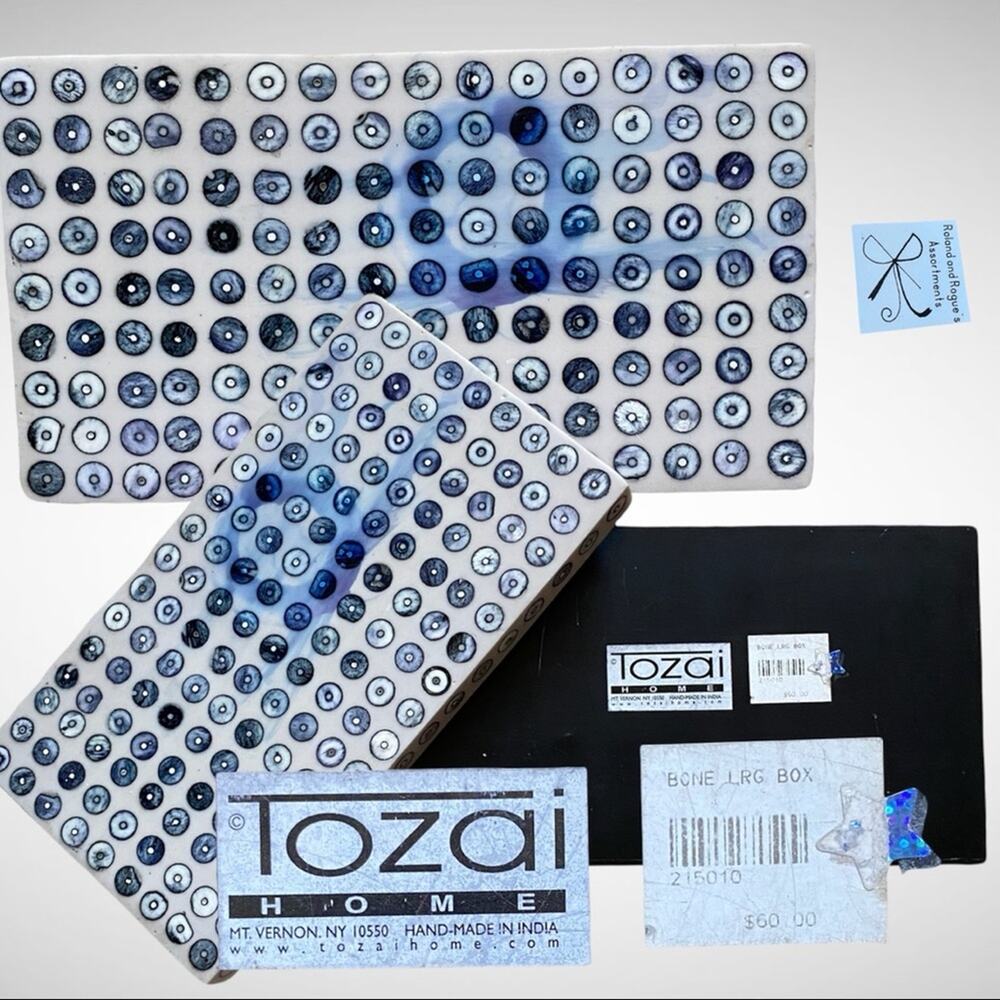 Tozai Home Large Lidded Covered Jewelry Box